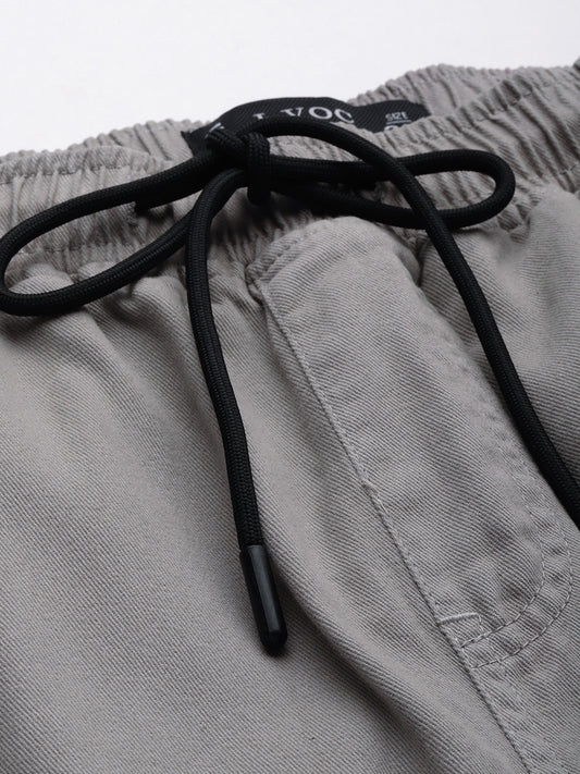 Solid Cargos Trousers