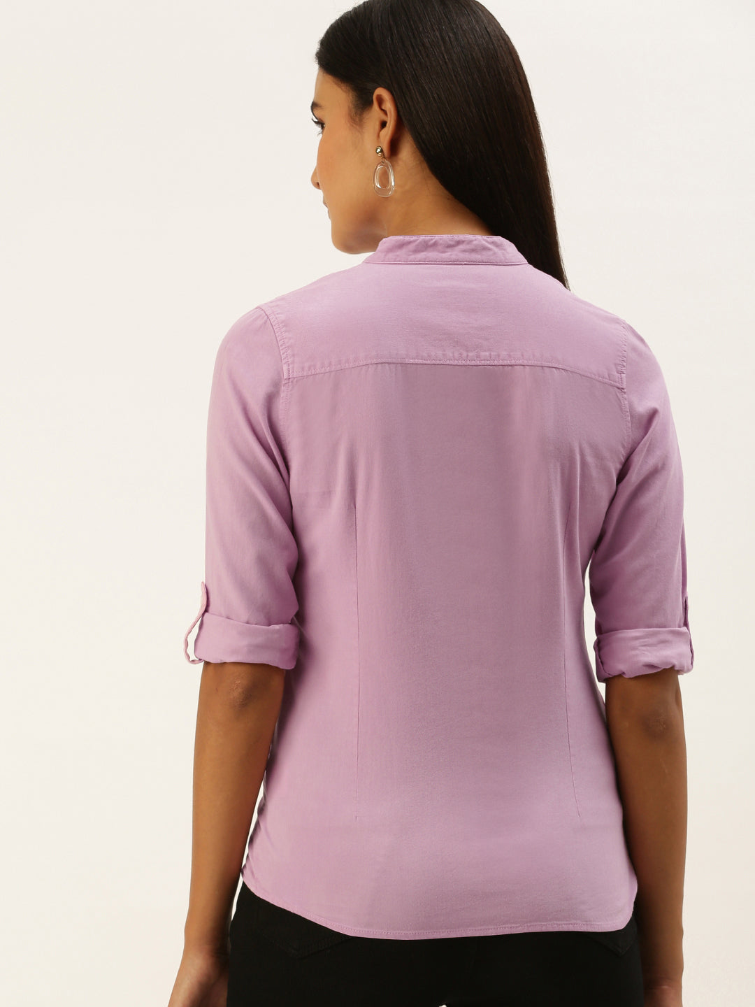Solid Casual Shirt