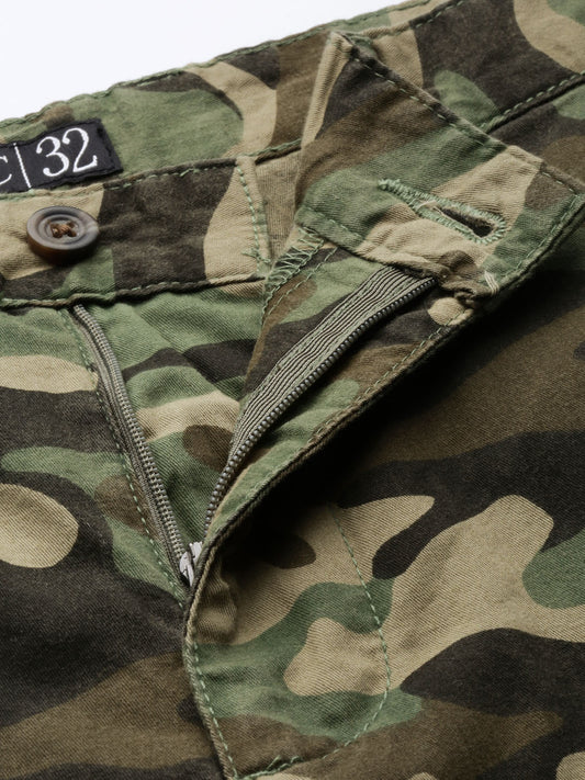 Printed Chino Shorts
