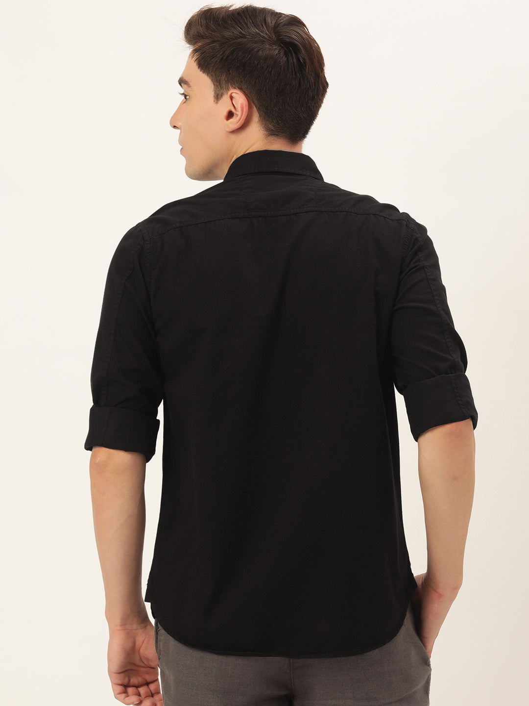 Solid Casual Shirt
