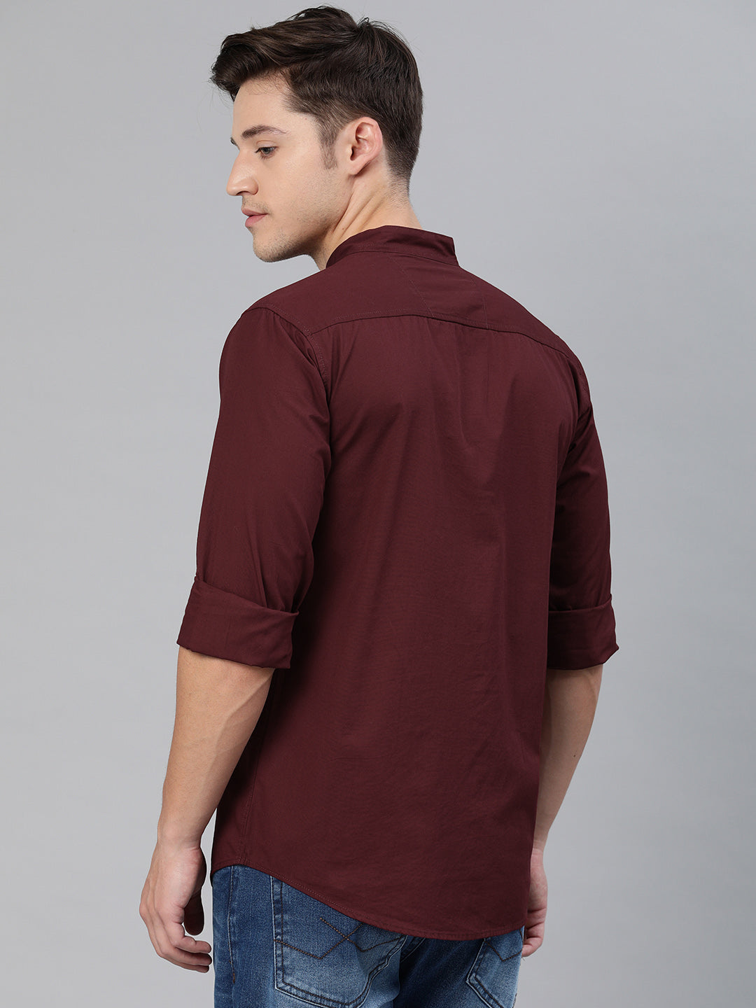 Solid Casual Shirt