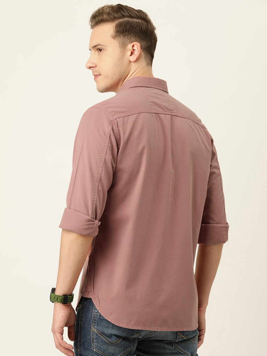Solid Casual Shirt