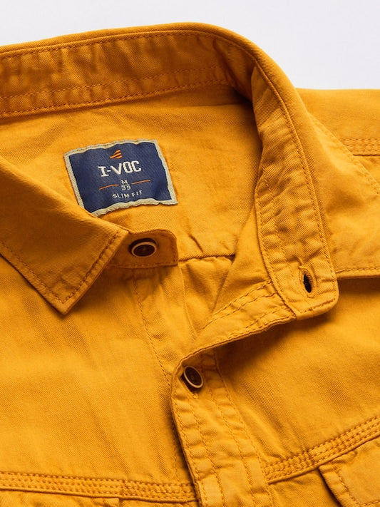 Solid Casual Shirt