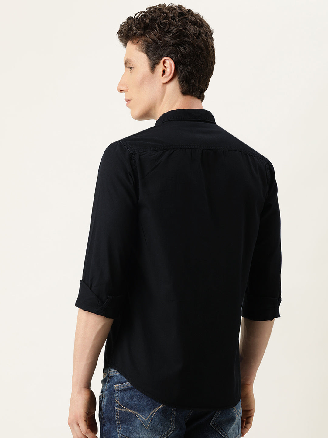 Solid Casual Shirt