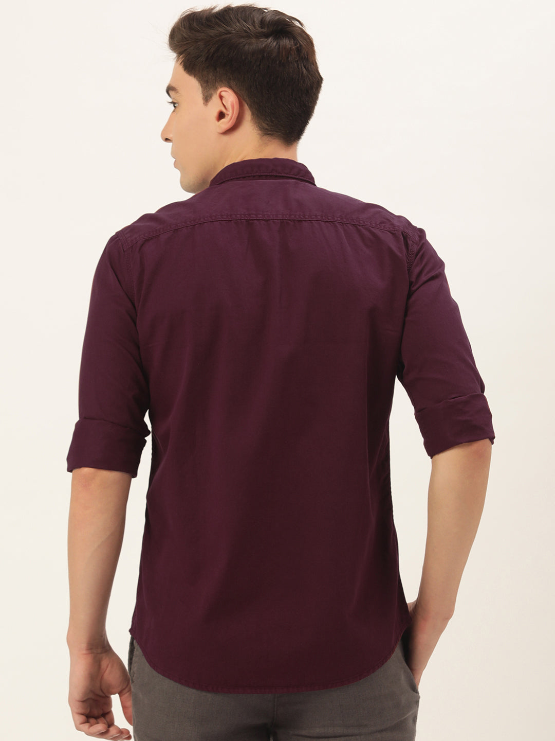 Solid Casual Shirt