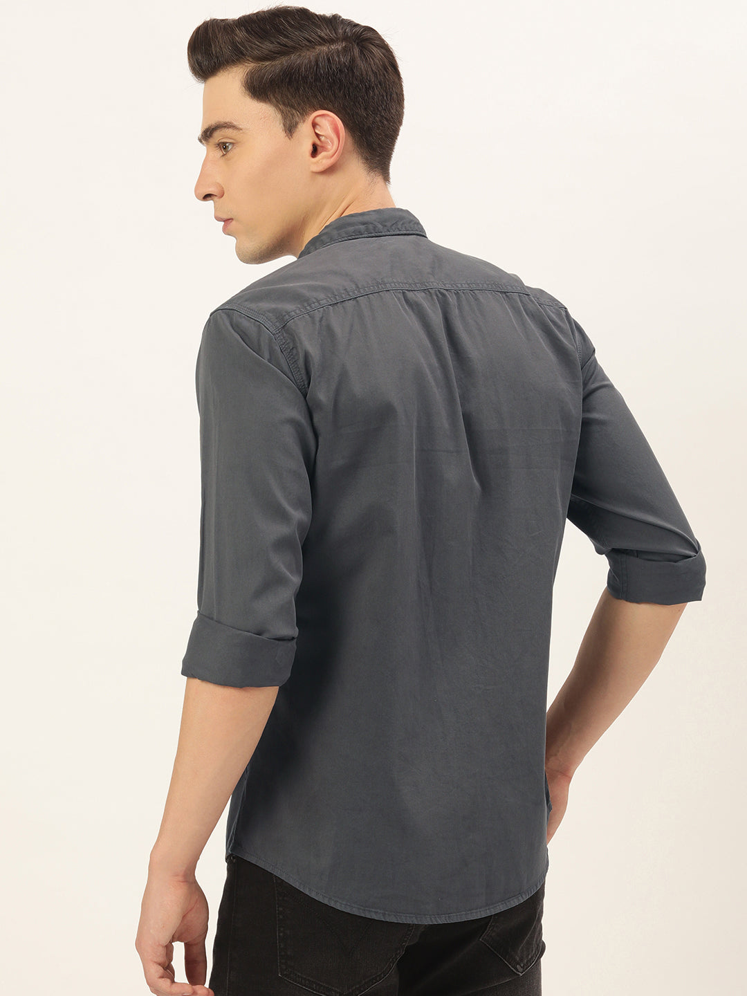 Solid Casual Shirt