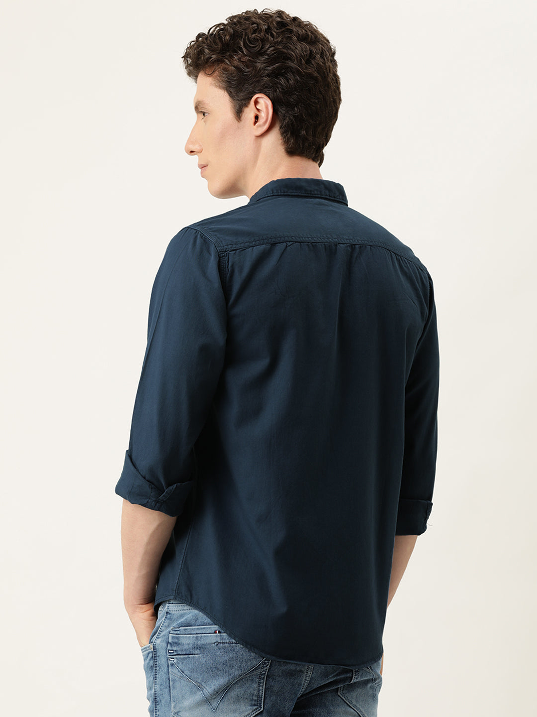 Solid Casual Shirt