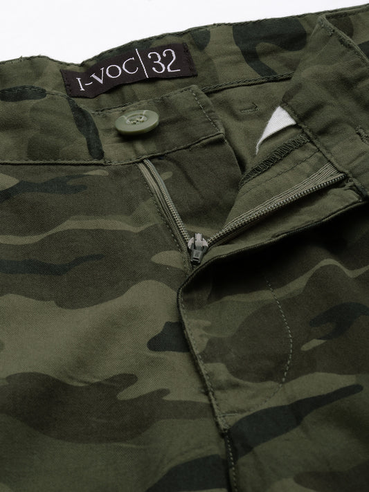 Printed Chino Shorts