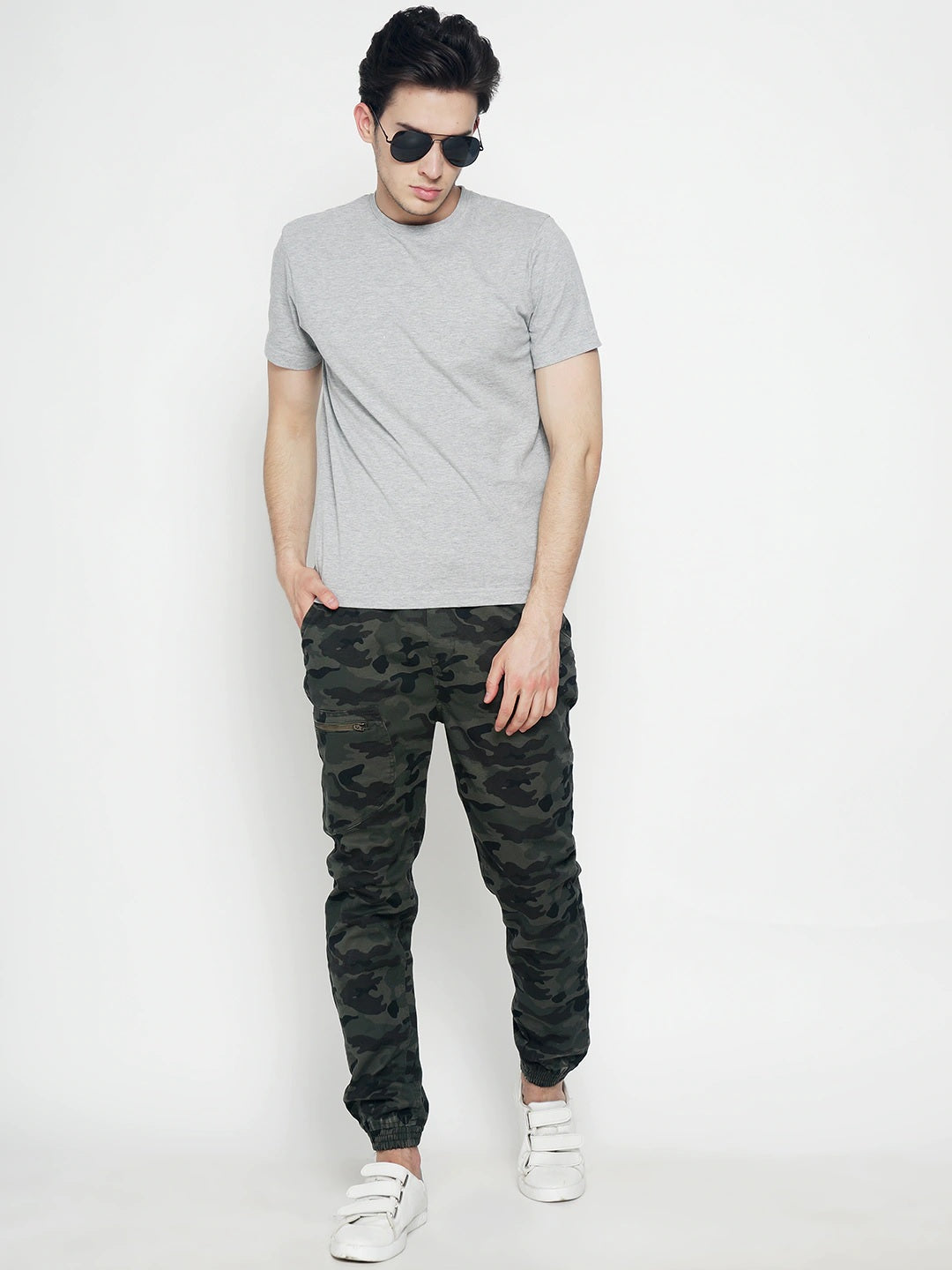Printed Joggers