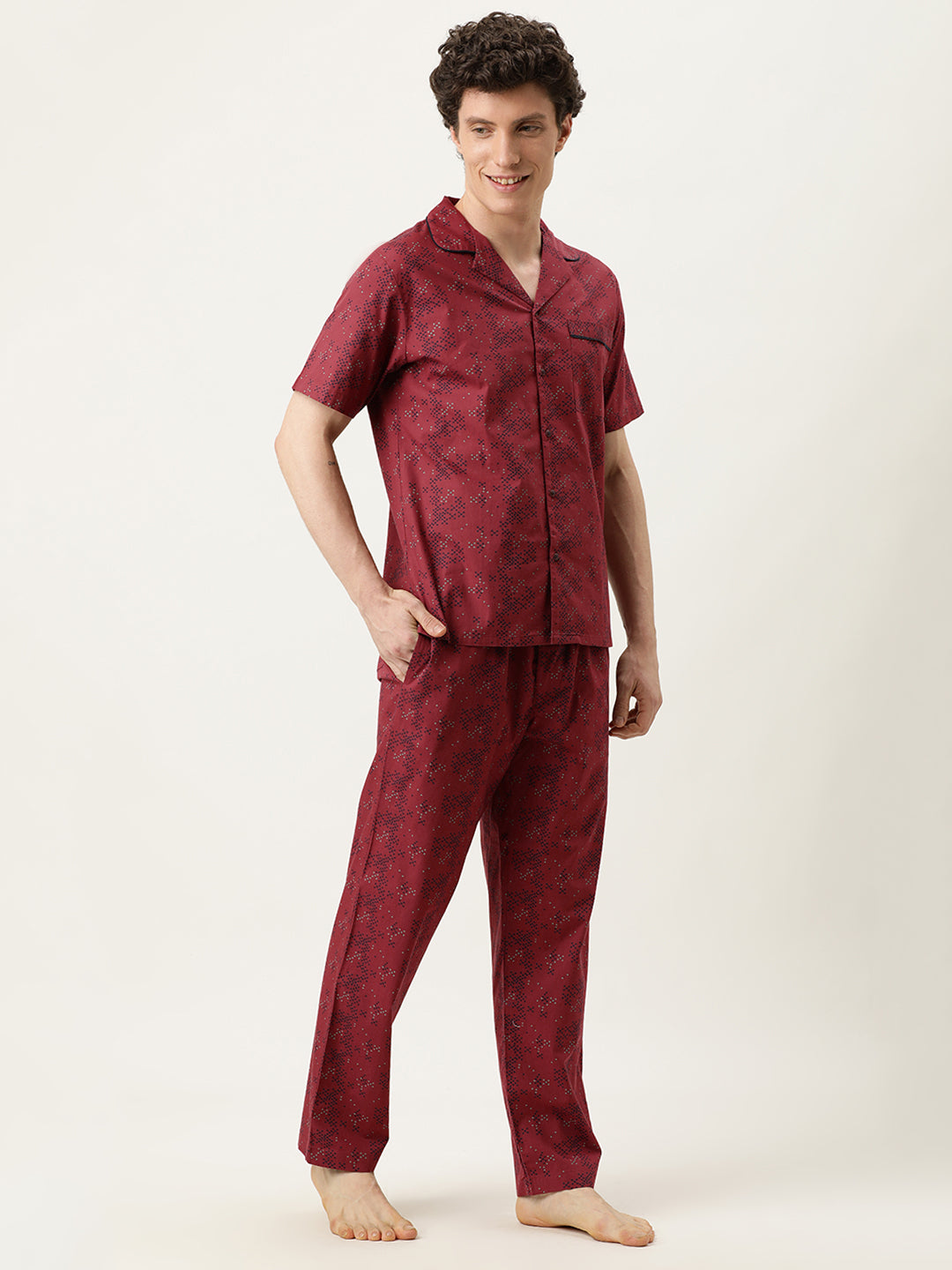 Printed Night Suit