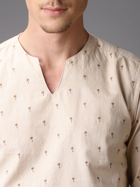 Printed Straight Kurta