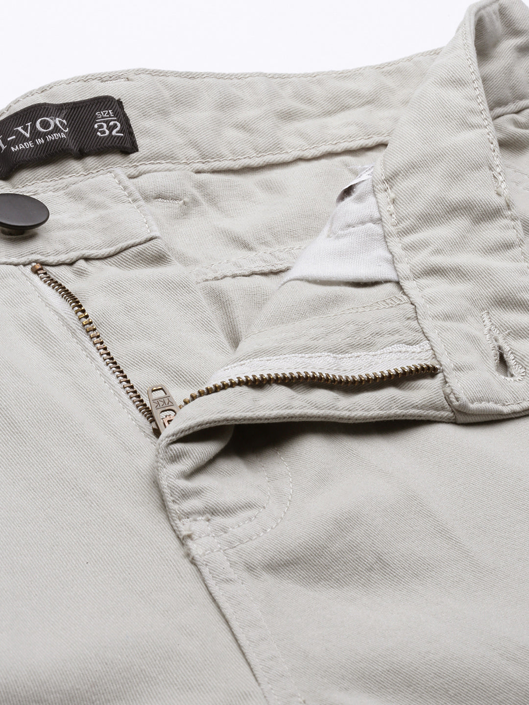 Solid Cargos Trousers
