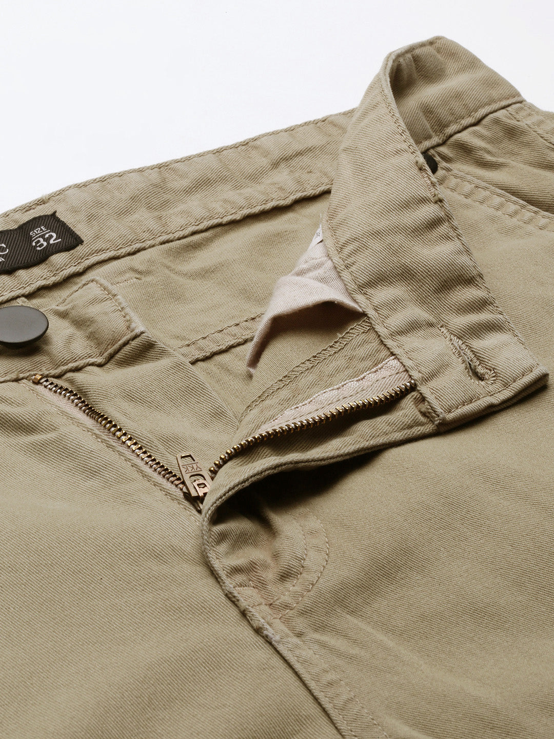 Solid Cargos Trousers