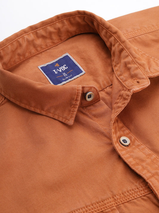 Solid Casual Shirt