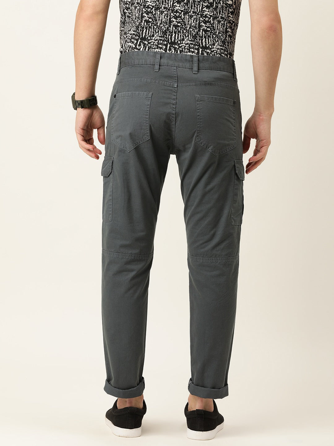 Solid Cargo Trousers