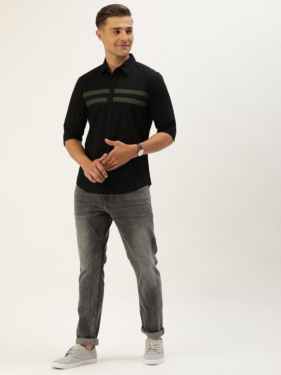 Solid Casual Shirt