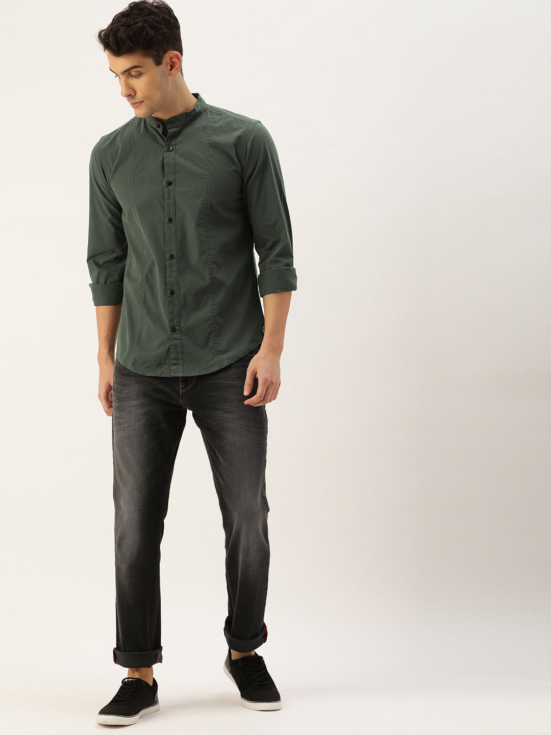 Solid Casual Shirt