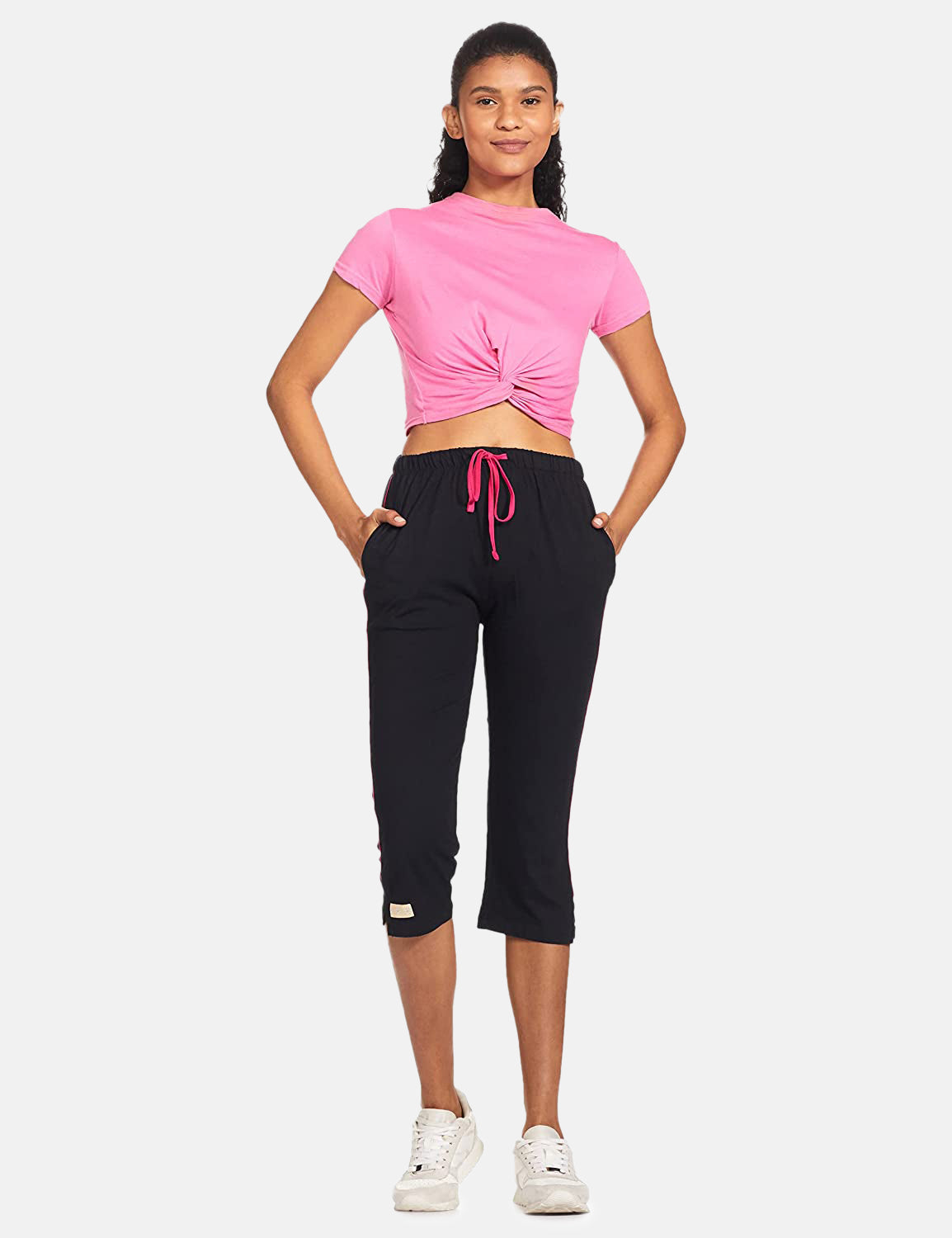 Solid Capris