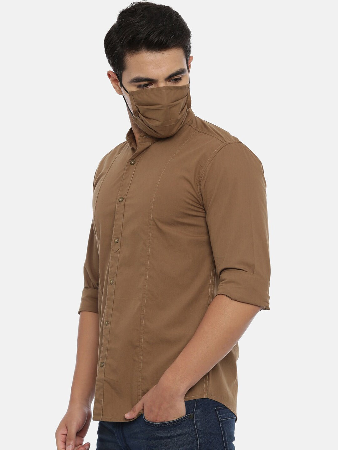 Solid Casual Shirt