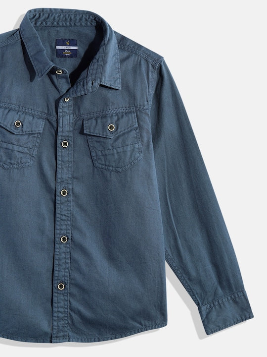 Solid Casual Shirt