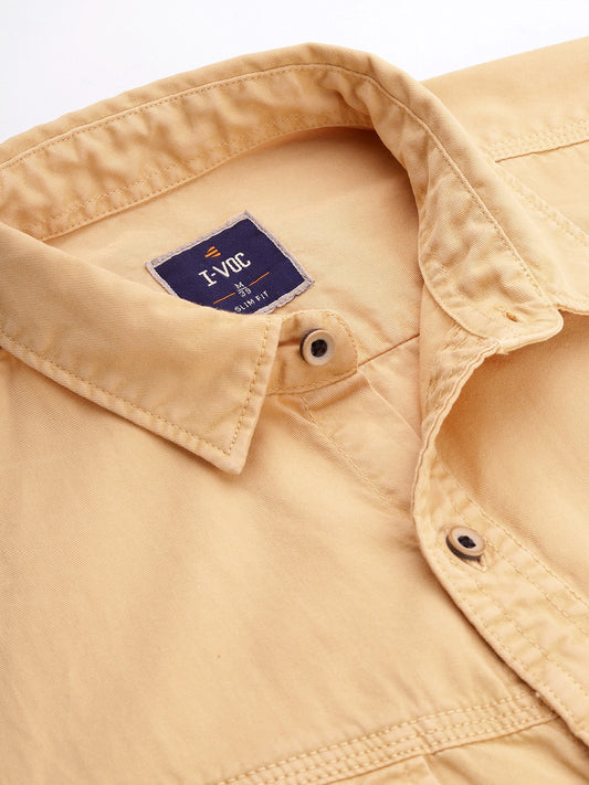 Solid Casual Shirt