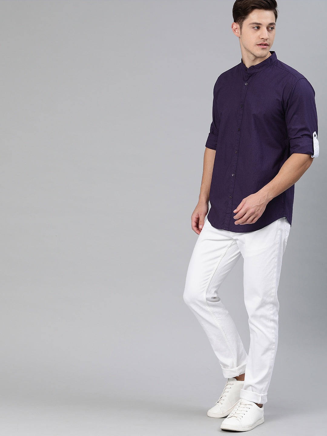 Solid Casual Shirt