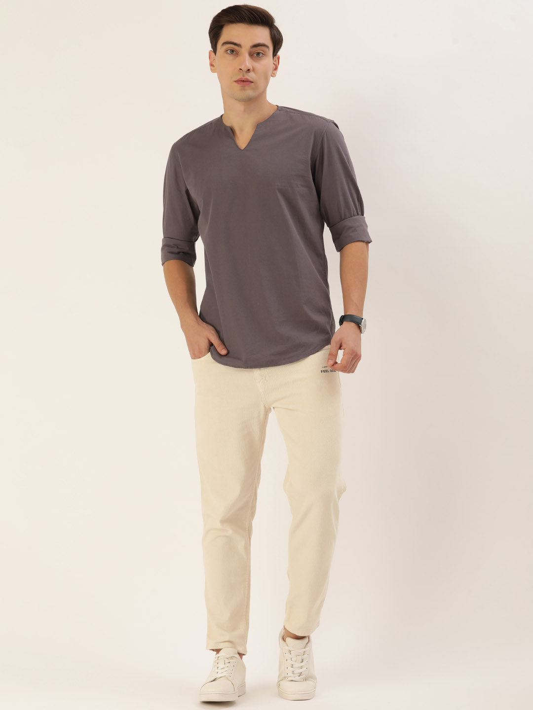 Solid Casual Shirt