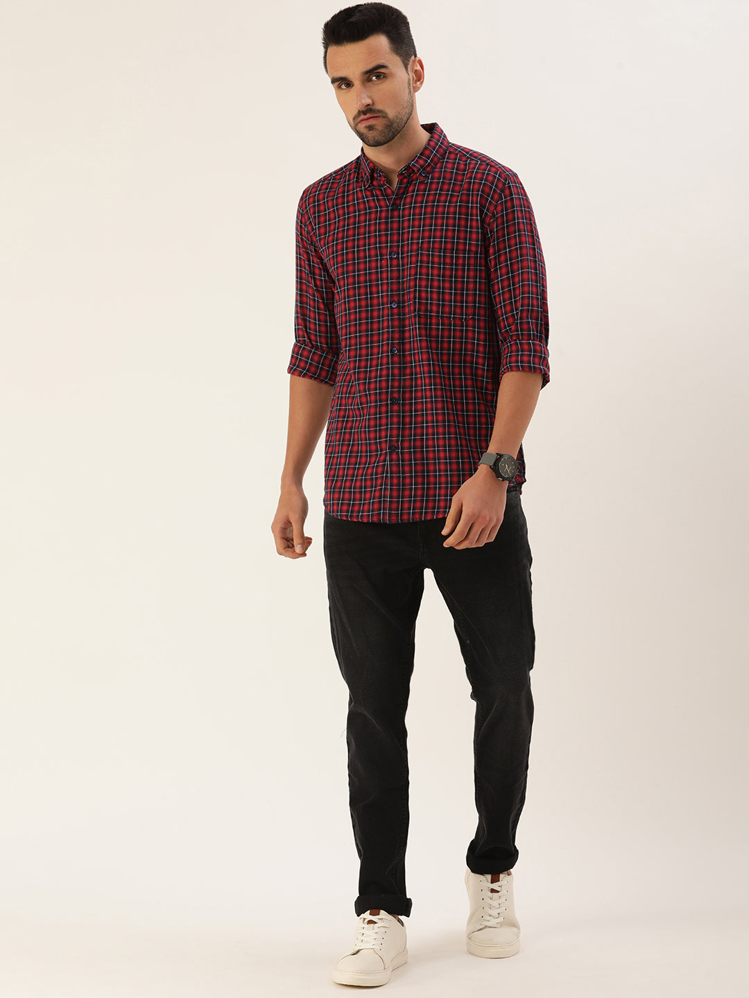 Checked Casual Shirt