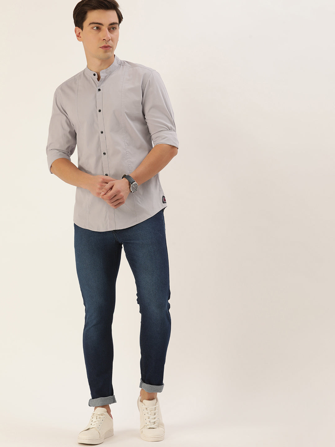 Solid Casual Shirt