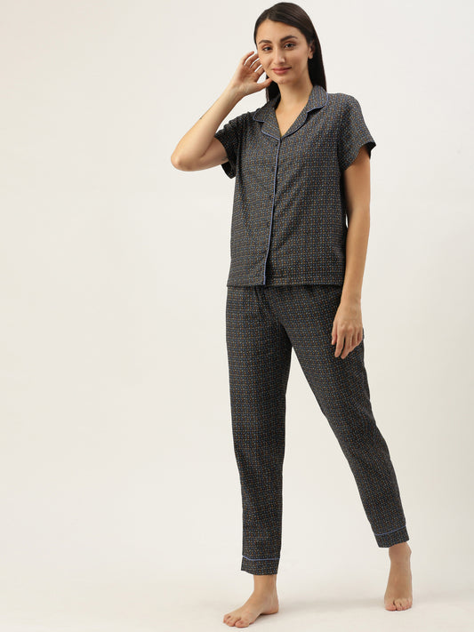 Printed Night Suit