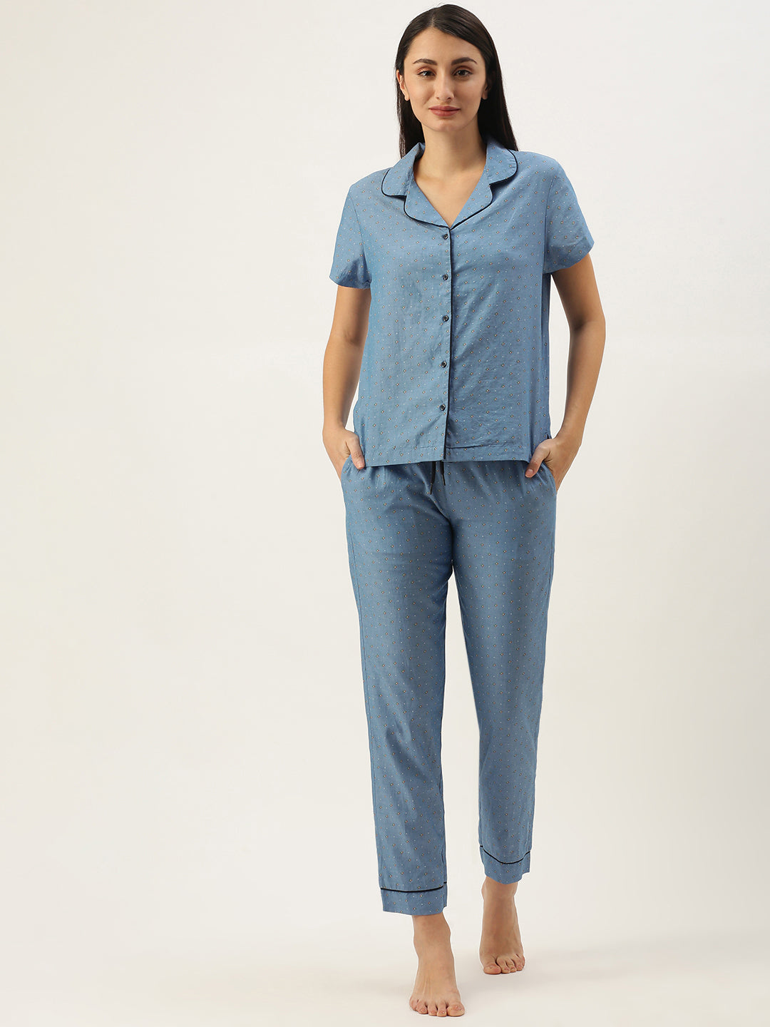 Printed Night Suit