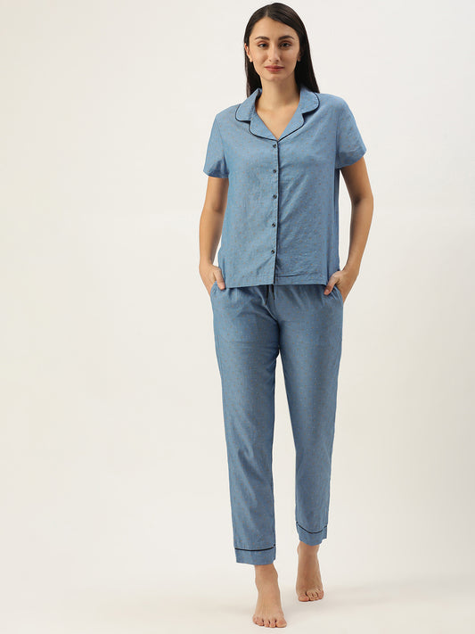Printed Night Suit
