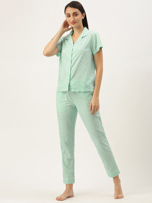 Printed Night Suit