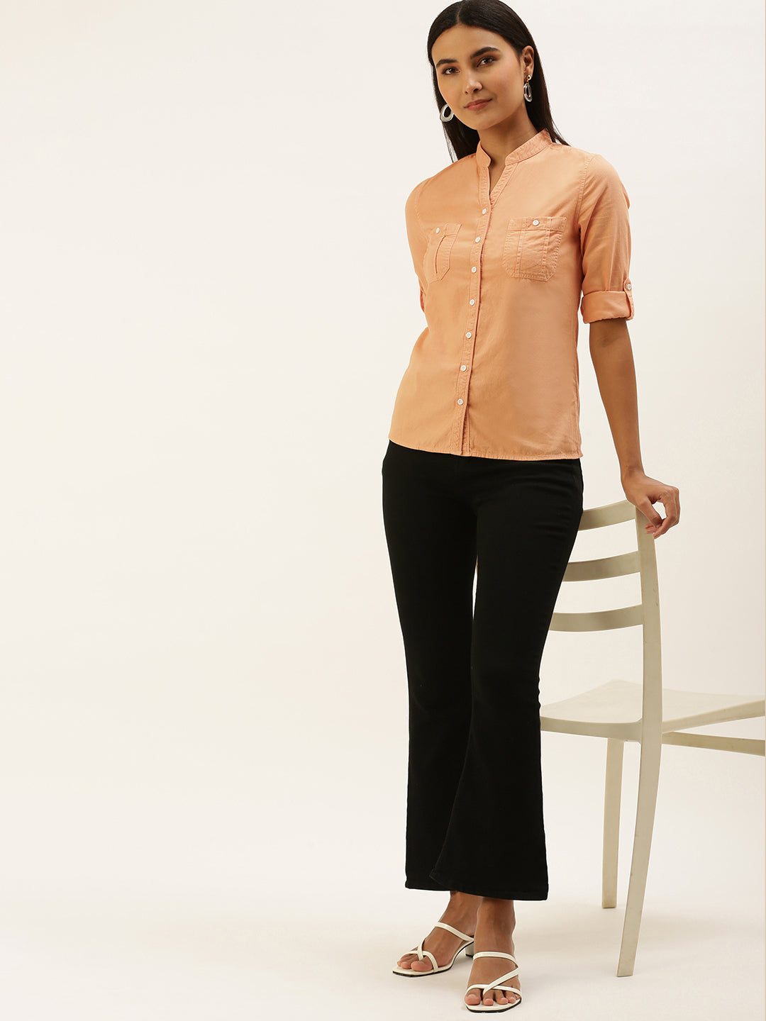 Solid Casual Shirt