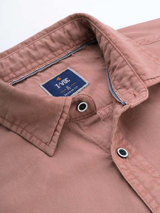 Solid Casual Shirt