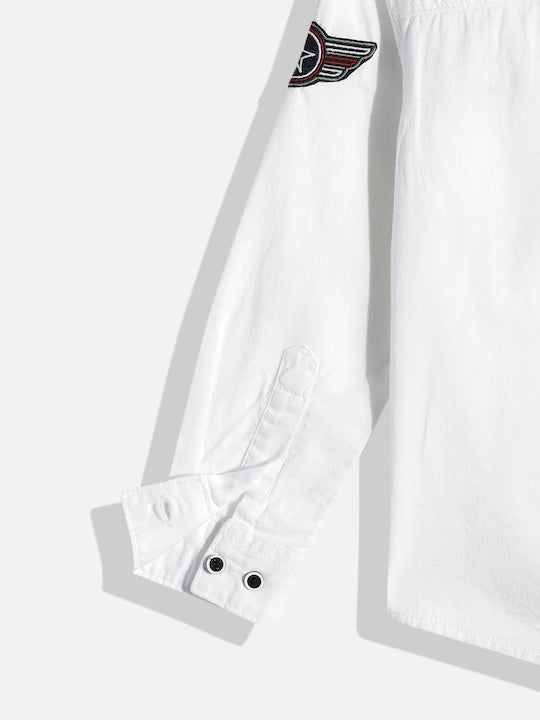 Solid Casual Shirt
