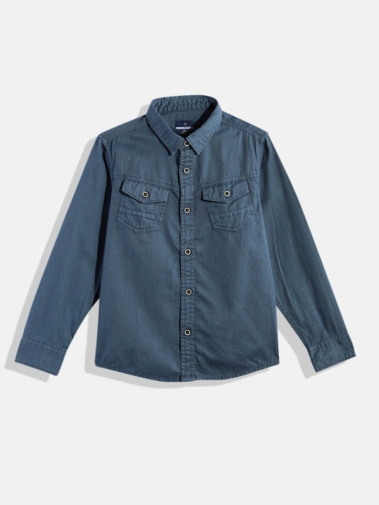Solid Casual Shirt