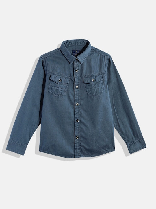 Solid Casual Shirt