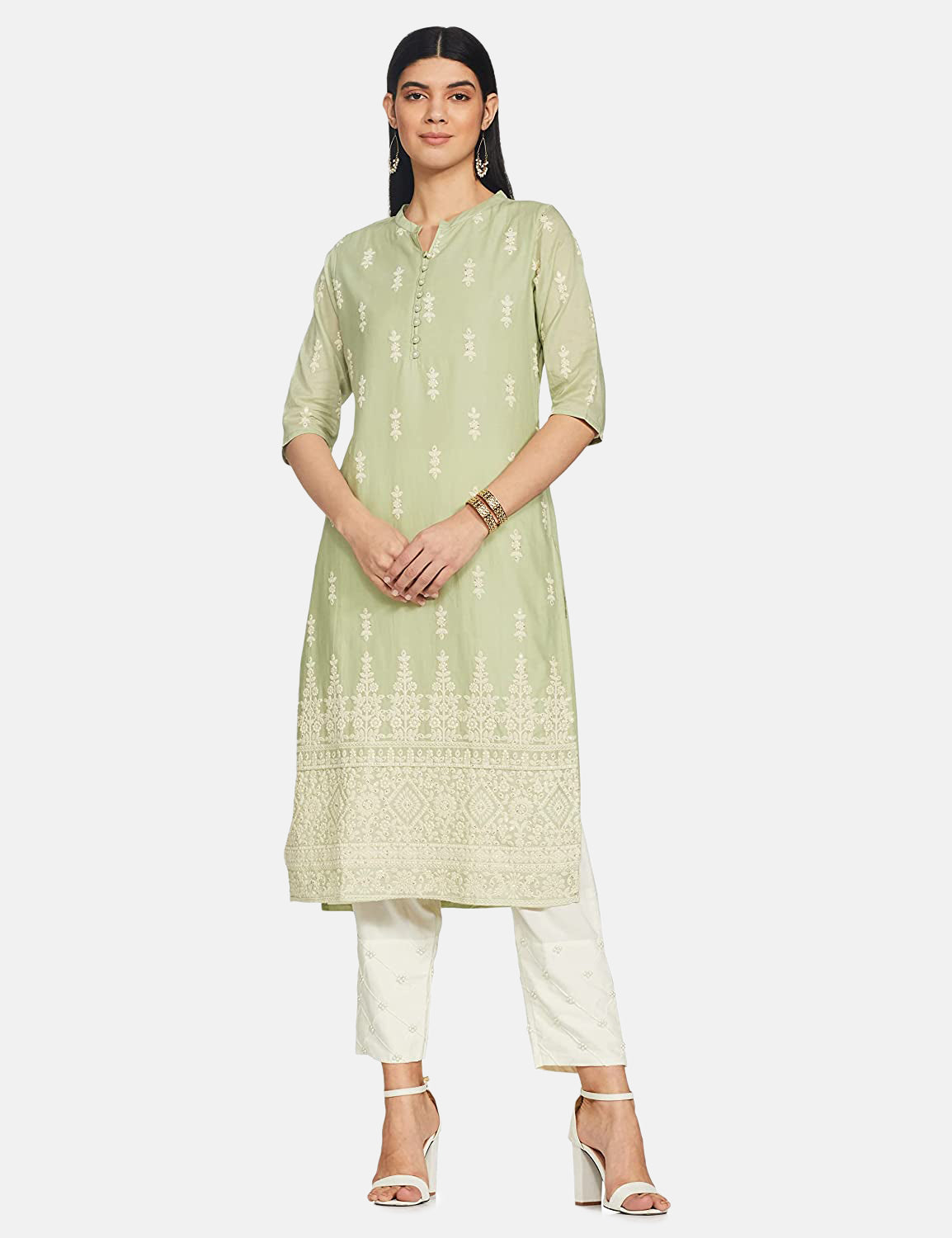 Embroidered Kurta Set