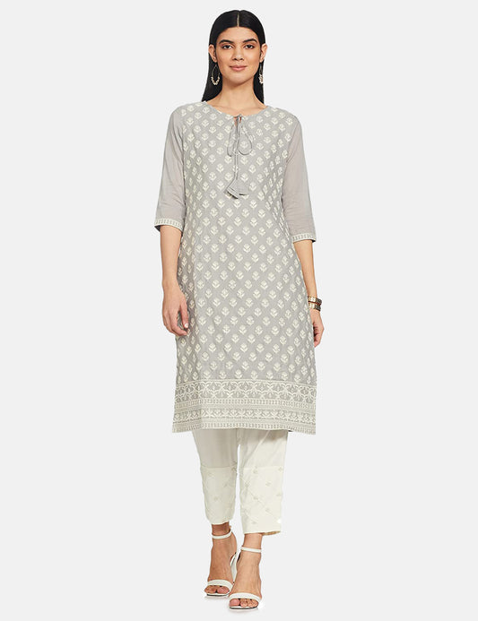 Printed Kurta Set