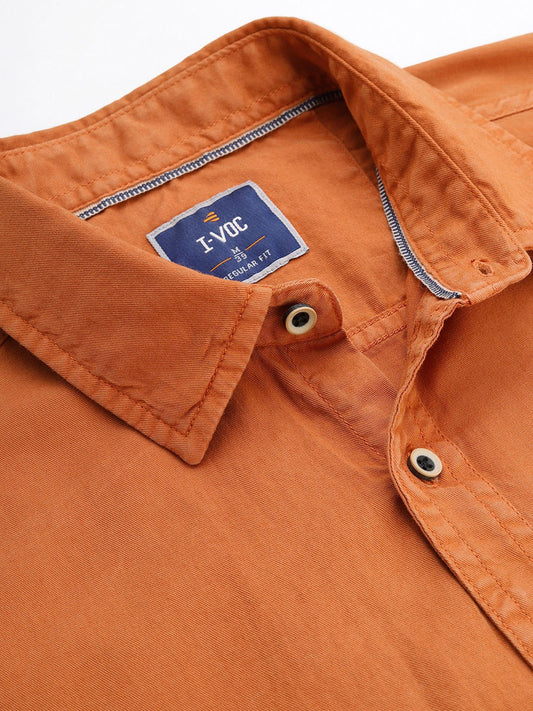 Solid Casual Shirt
