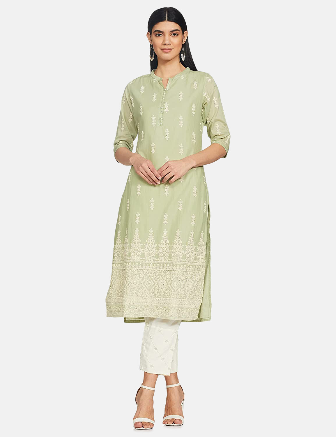 Embroidered Kurta Set