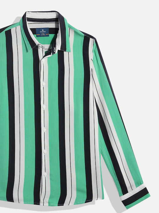 Striped Casual Shirt