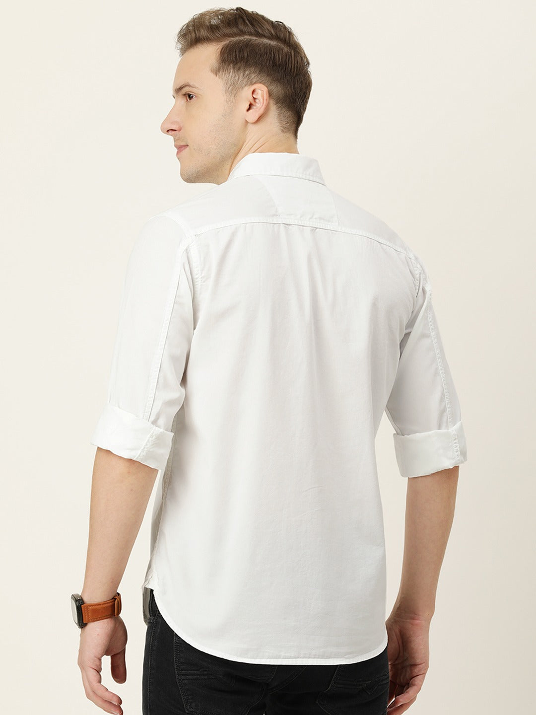 Solid Casual Shirt