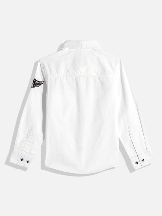Solid Casual Shirt