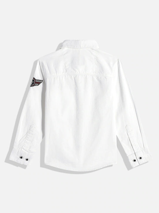 Solid Casual Shirt