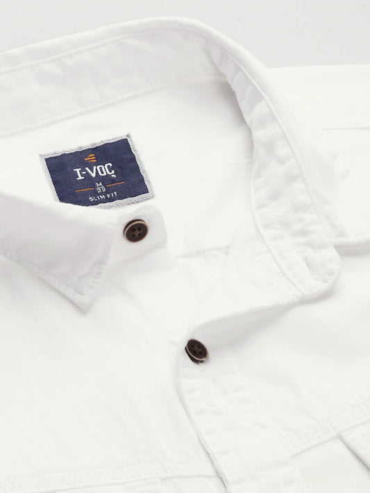 Solid Casual Shirt