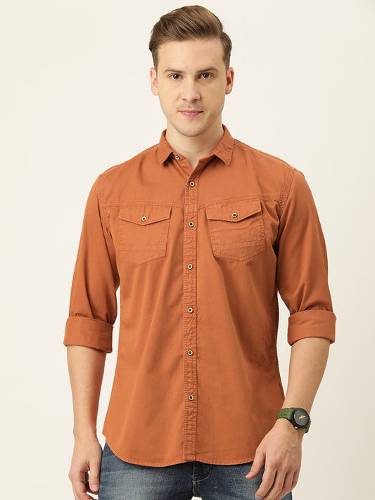 Solid Casual Shirt