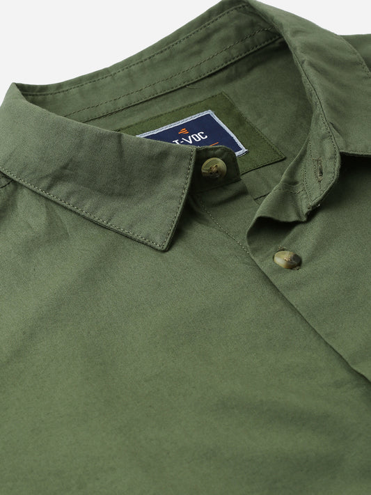 Colorblock Casual Shirt