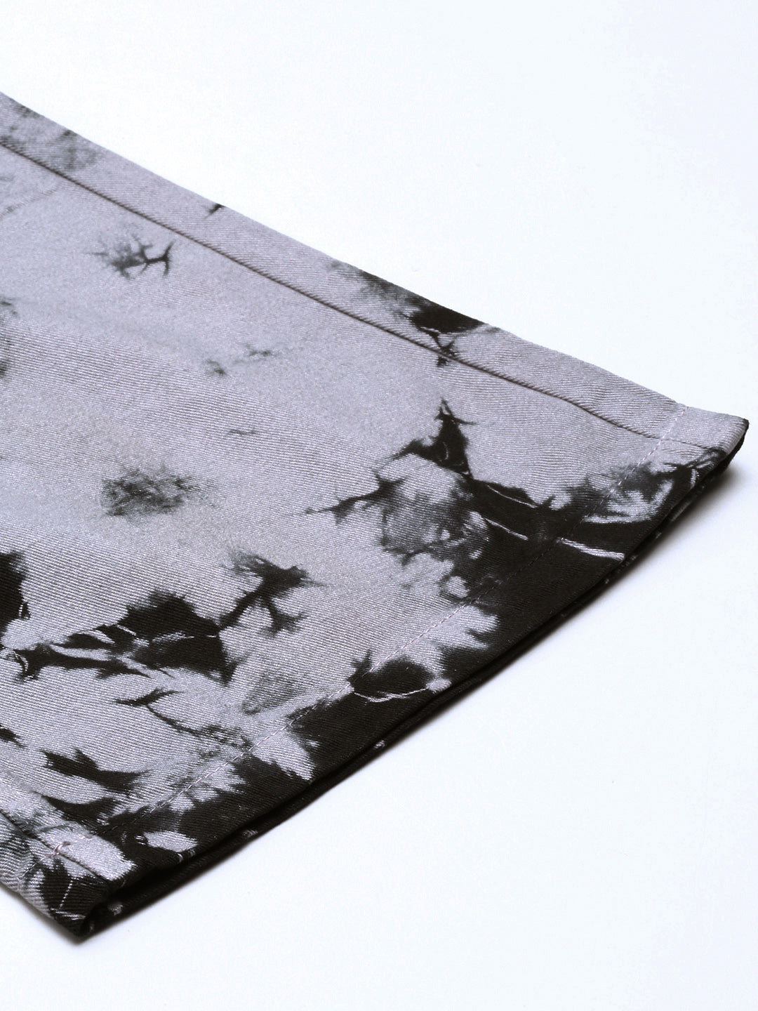 Tie & Dye Printed Flared Trouser